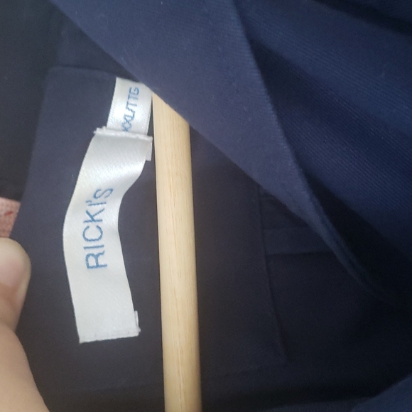 Ricki’s XXL Navy Twill Coat - Picture 3 of 11